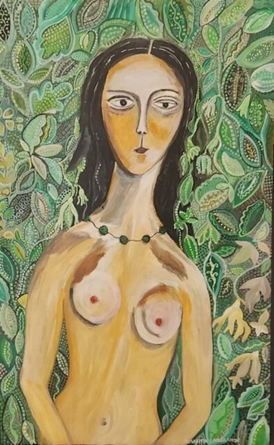 Ragazza con mosaico n.1