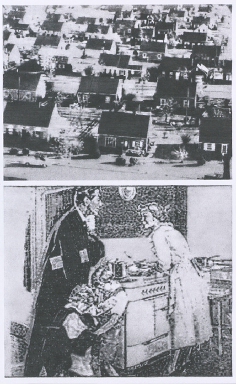 Levittown Variation: Google 1950's Advertisement