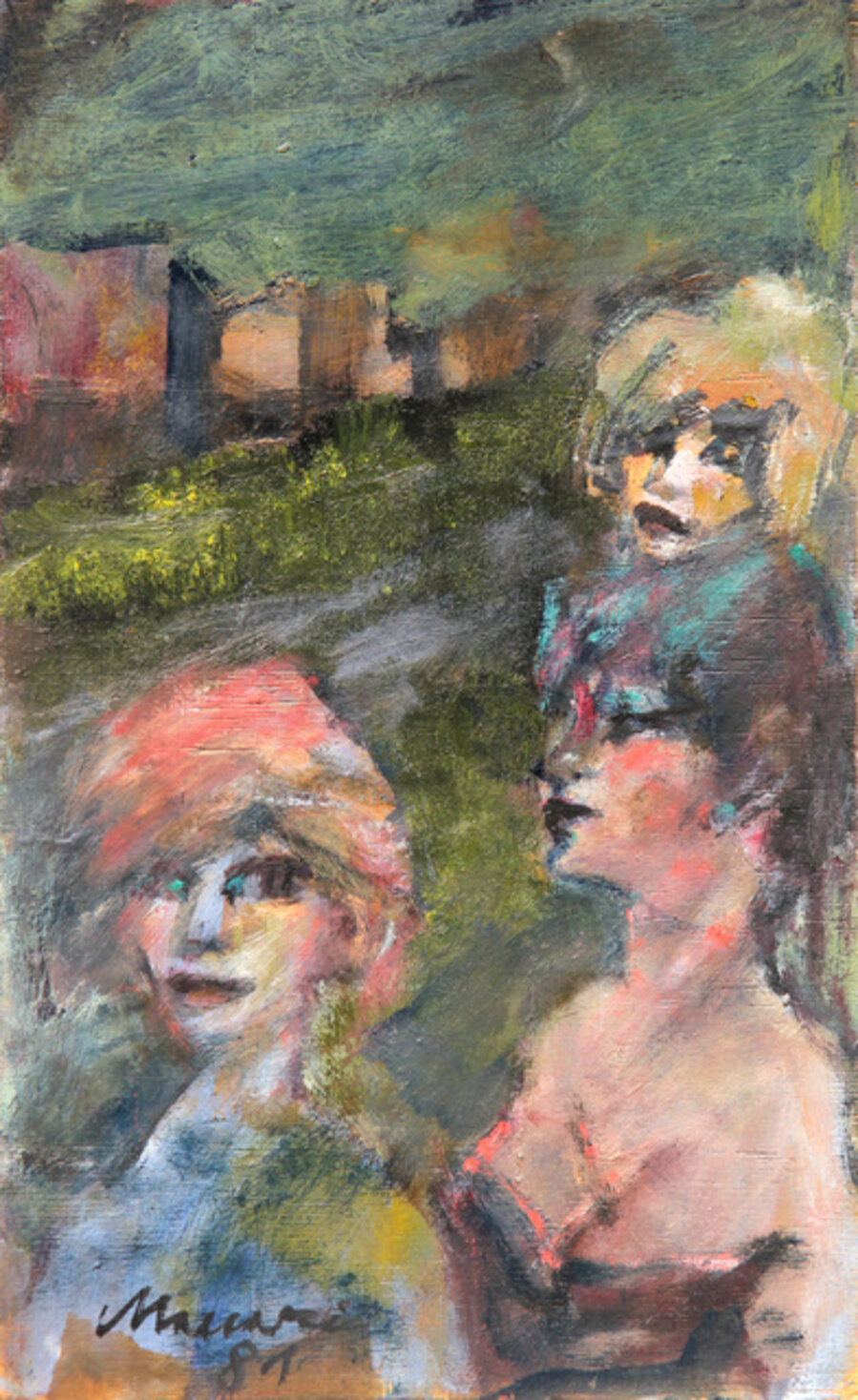 Paesaggio con figure