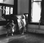 Untitled (Self-portrait with Cat and Charlie), Providence, Rhode Island