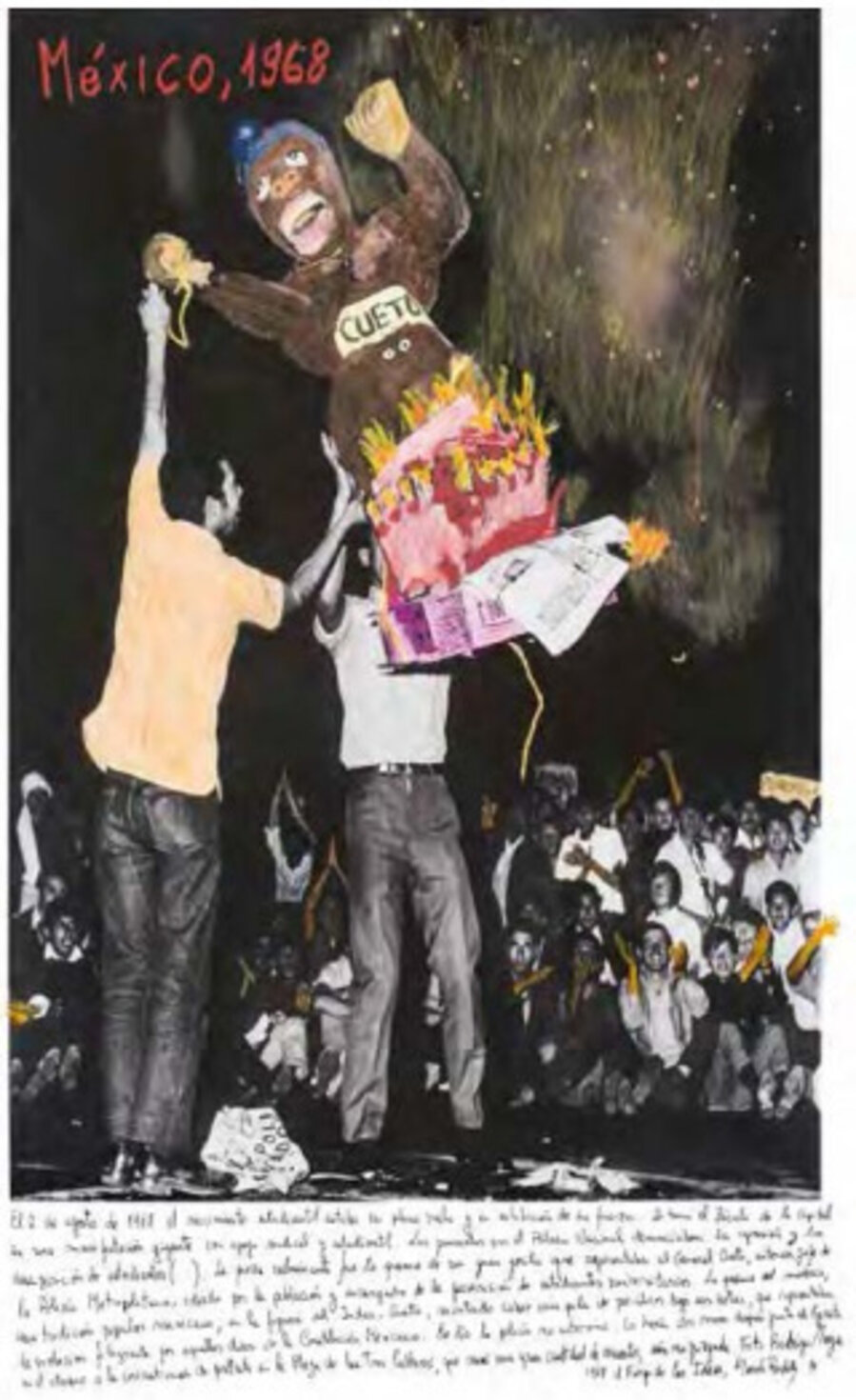 From the series "1968, The fire of the ideas", México, 1968