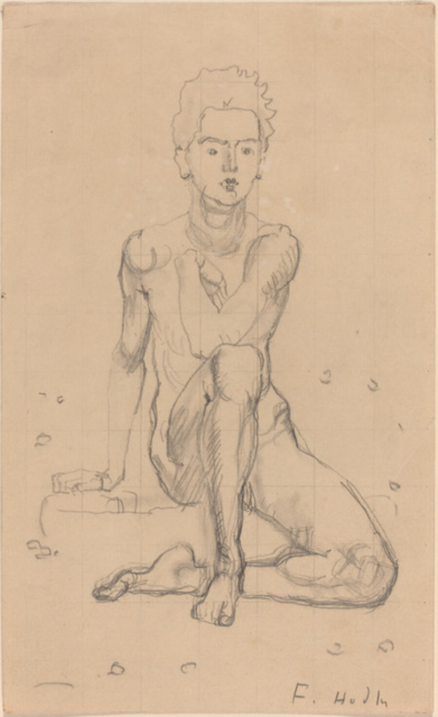 Hector Posing Nude