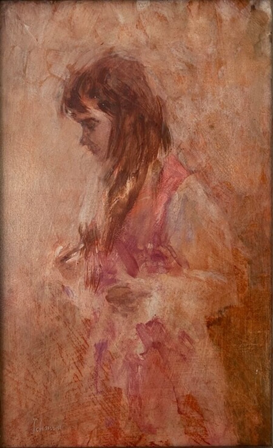Untitled, portrait of a girl