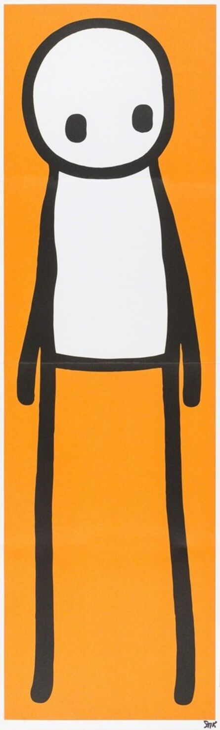 Stik, ‘Standing Figure (Orange)’, 2015
