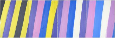Ann Craven, ‘Stripe (Quadruple Stripe, 7-29-15–10-31-15), 2015’, 2015