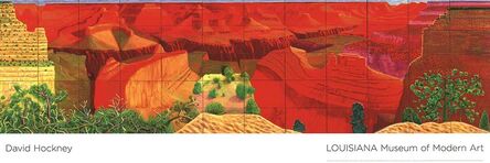 David Hockney, ‘A Closer Grand Canyon’, 2011