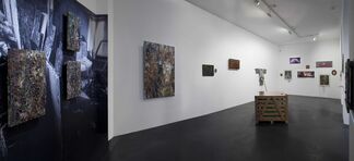 Intérieurs - curated by Sarkis - with works by Eugène Leroy and Sarkis, installation view