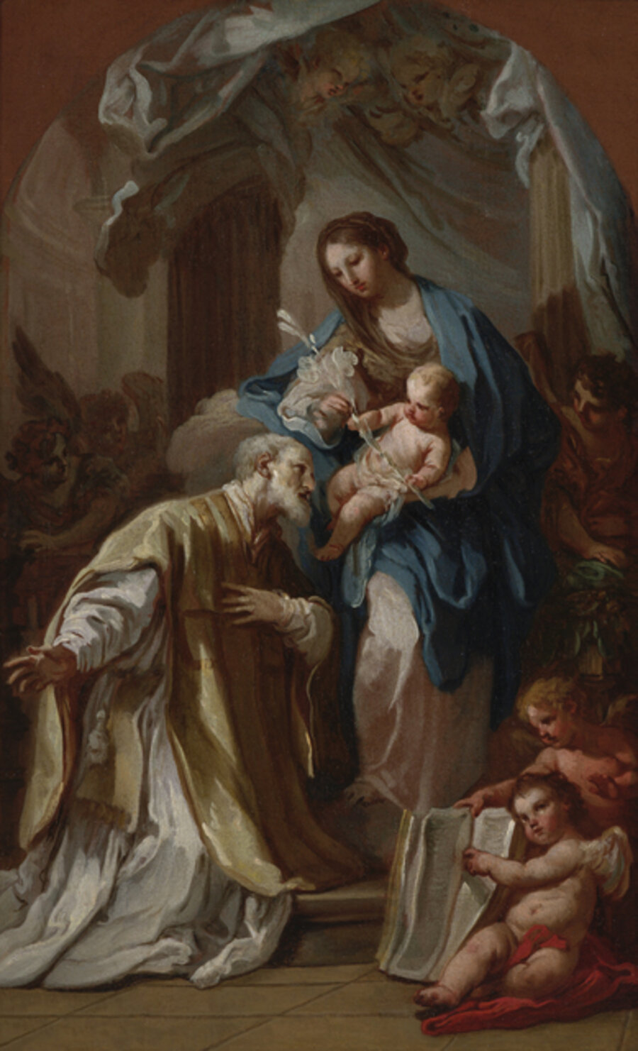 The Madonna Appearing to St. Philip Neri