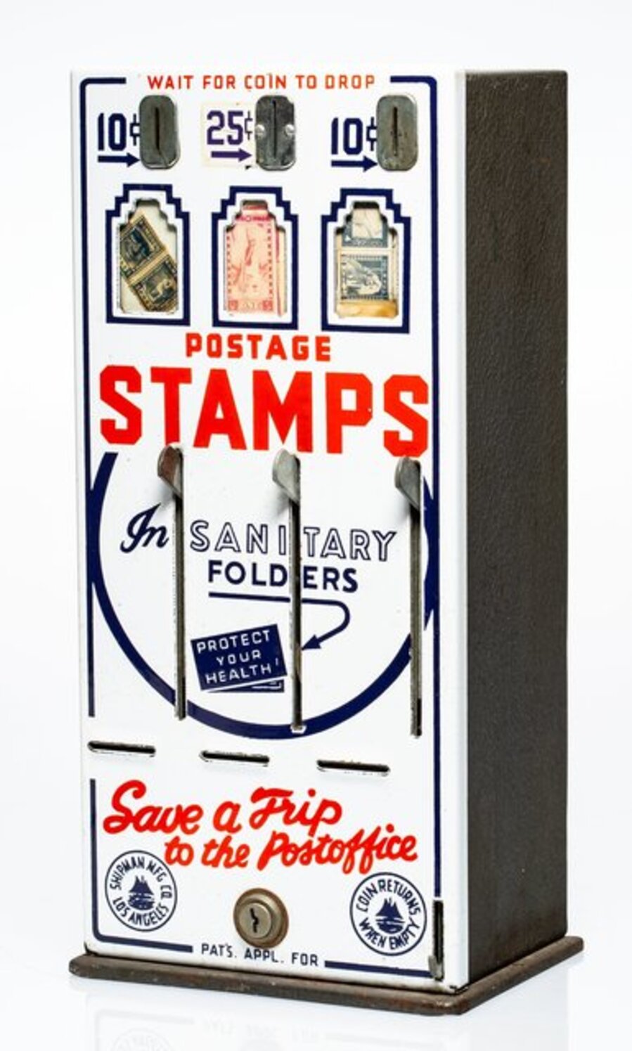 Stamp Machine and Stamps, from The American Supermarket