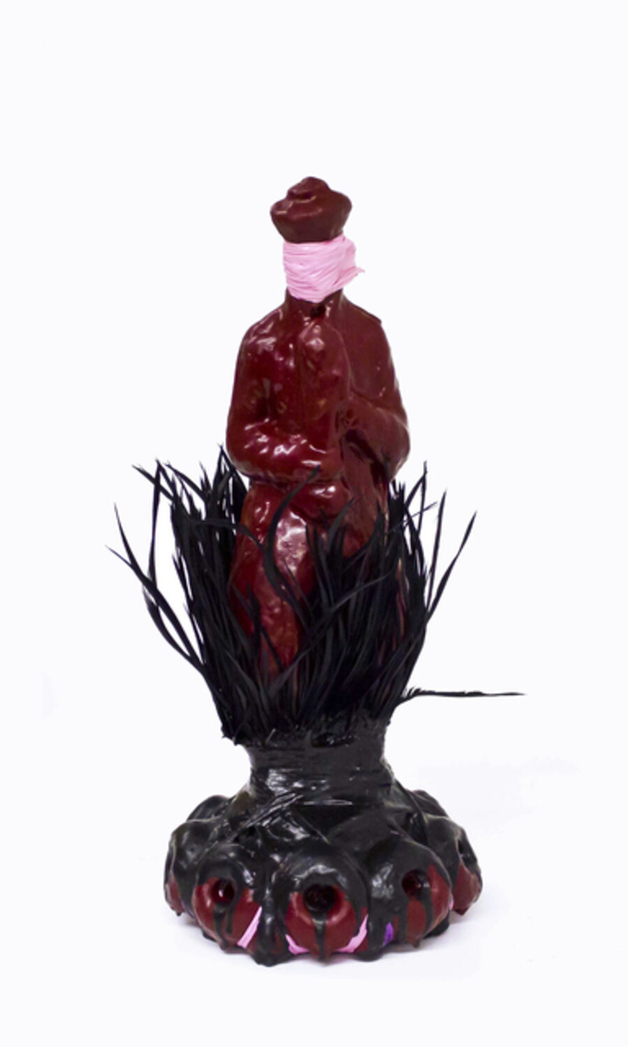 Untitled (Red Latex Figurine)
