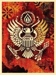 "Keep It Underground" Shepard Fairey Screenprint Signed and Numbered Street Art 