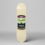 Campbell's Soup Can (Eggplant) Skateboard Deck