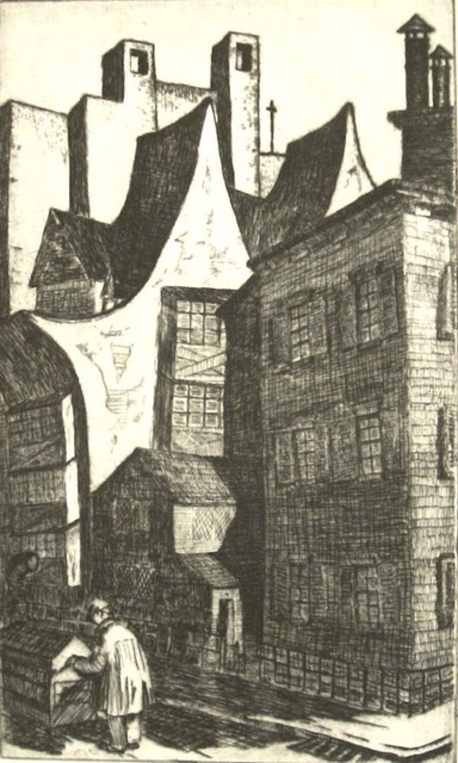 Grove Street (also titled Grove and Bedford), NYC