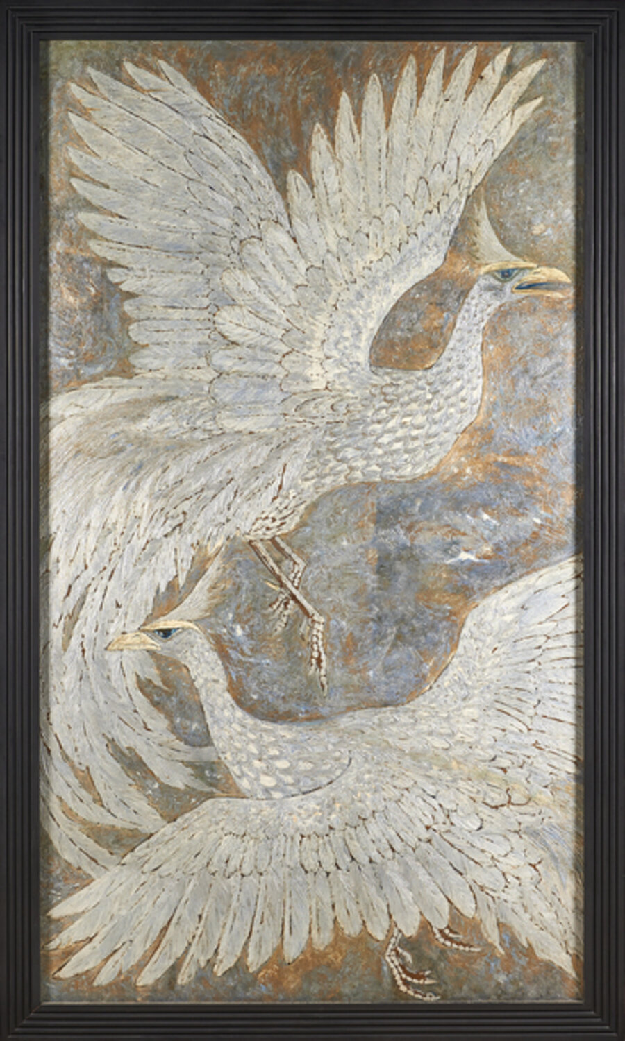 Untitled (Two Cranes)