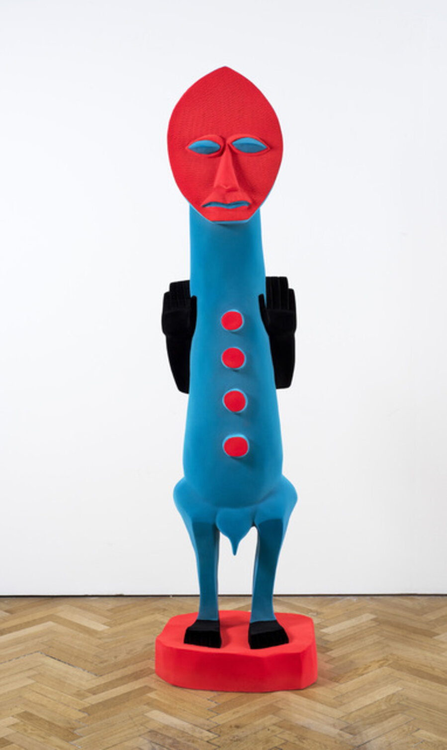 Invisible Man: Unique Turquoise and Red