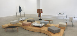 Nairy Baghramian & Janette Laverrière: Work Desk for an Ambassador’s Wife, installation view