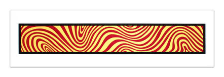 Sol LeWitt, ‘Red and Yellow, from: Wavy Irregular Bands’, 1996
