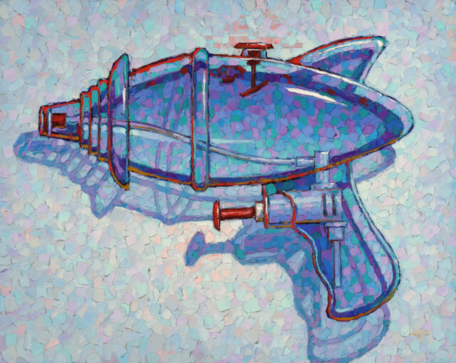 Squirt Gun Blue