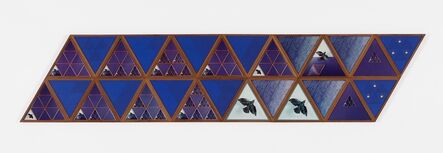 Laura Grisi, ‘Blue Triangles’, 1981