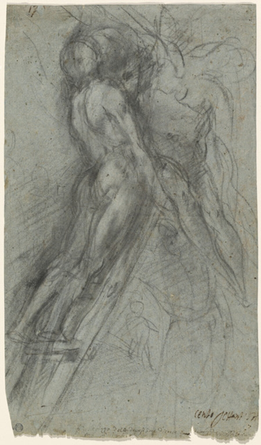 A Man on a Ladder: Study for the Descent from the Cross