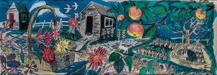 Mark Hearld, ‘Hot off the Press; Inside the Cooed Outside They Flew; and Allotment’
