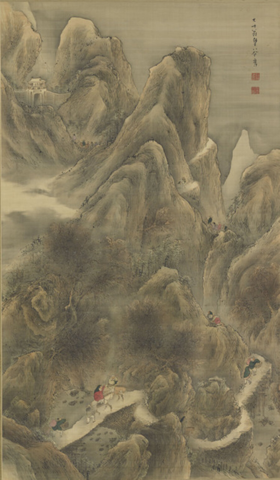 The Road to Shu. Japan, Edo period (1615–1868)