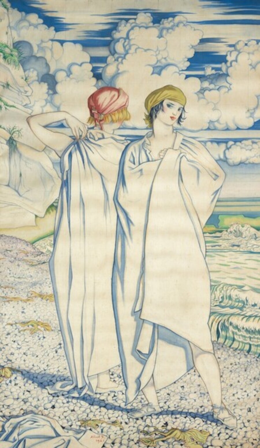 Women on the Sea Shore