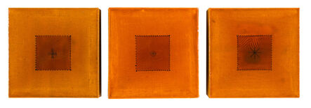 Quim Bové, ‘Yellow Icon I (triptych)’, 2001