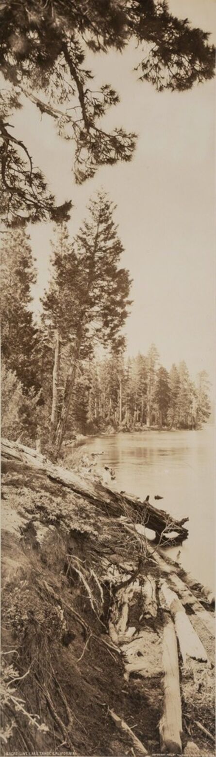 Arthur Clarence Pillsbury, ‘Shore Line, Lake Tahoe, California and Bridalveil Fall, Yosemite, California (two works)’, 1906 and 1907