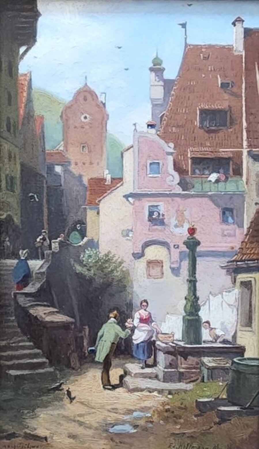 Quotes to Spitzweg, Artist Hoffmann, 1922