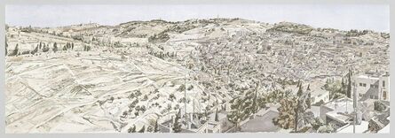 Philip Pearlstein, ‘Jerusalem, Kidron Valley’, 1989