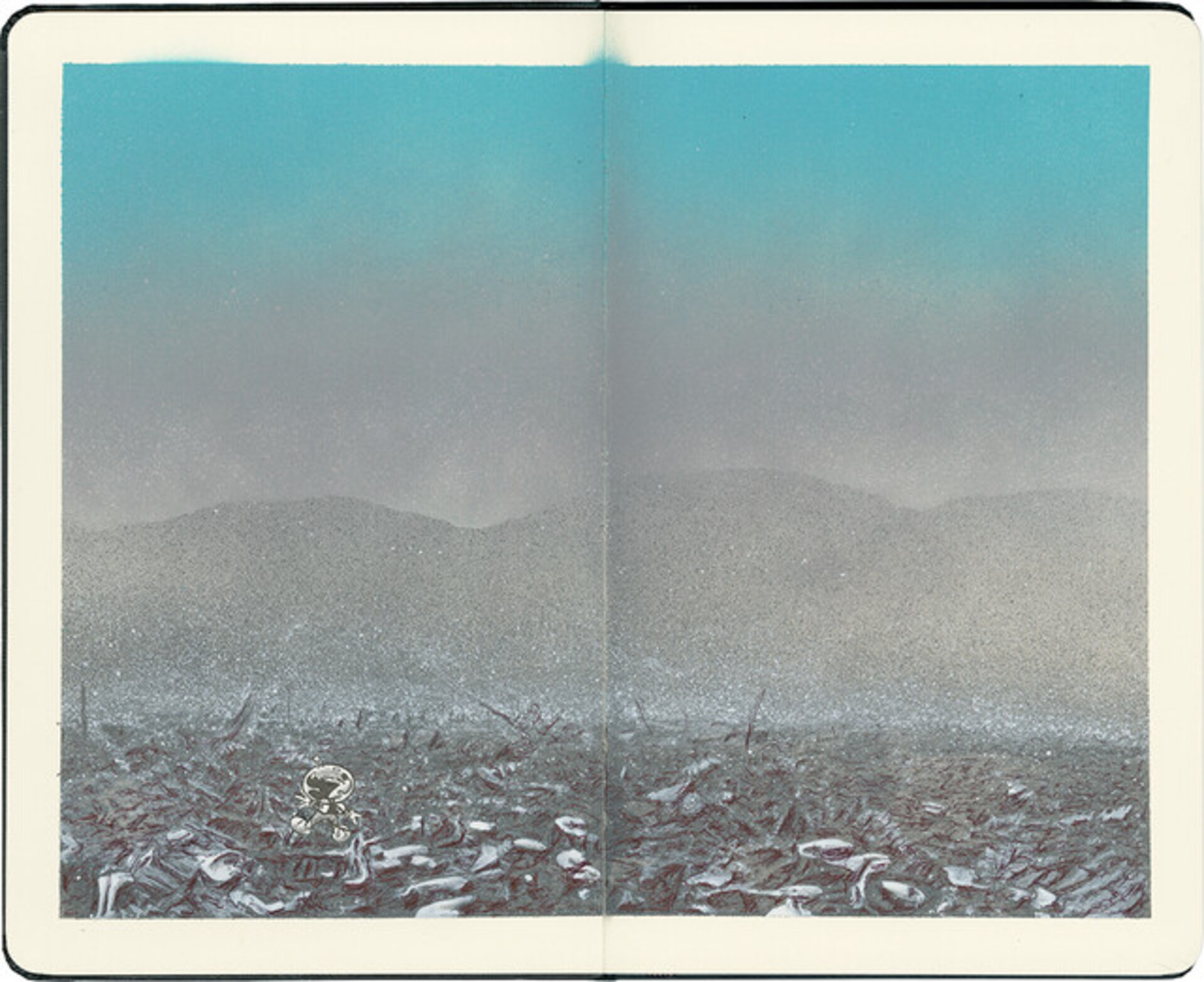 Mickey in Ash Landfill