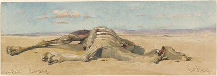 Carl Haag, ‘In der Wüste (In the Desert)’, 1859