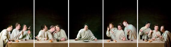 Raoef Mamedov, ‘Last Supper. Poliptych from 5 parts’, 1996-1997