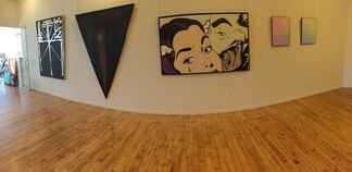 Important Works on Canvas: featuring Andy Warhol, George Condo, D Face and others, installation view