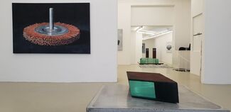 Till Augustin "objects"& Richard Kaplenig "paintings", installation view