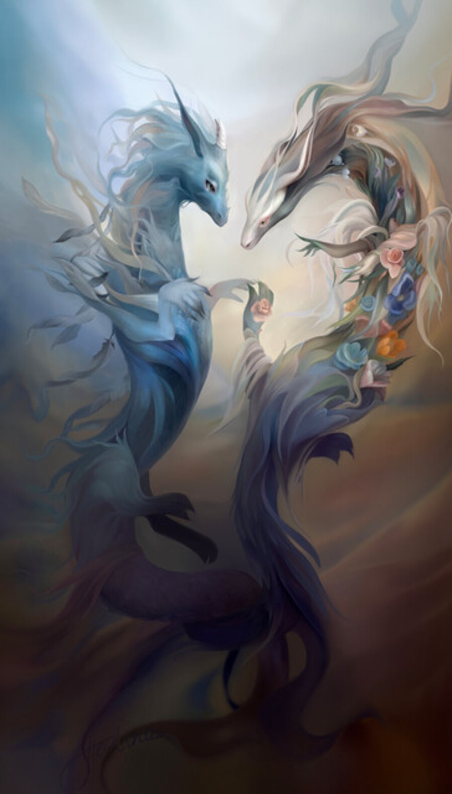 Two Dragons. Where Heaven Meets Earth