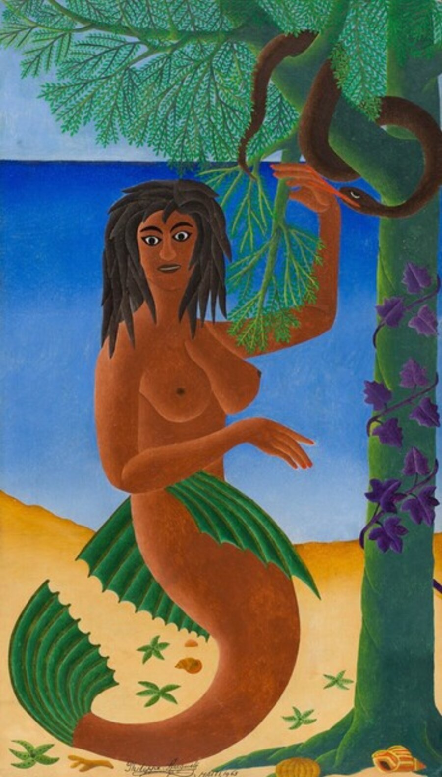 La Siren with Temptation Snake