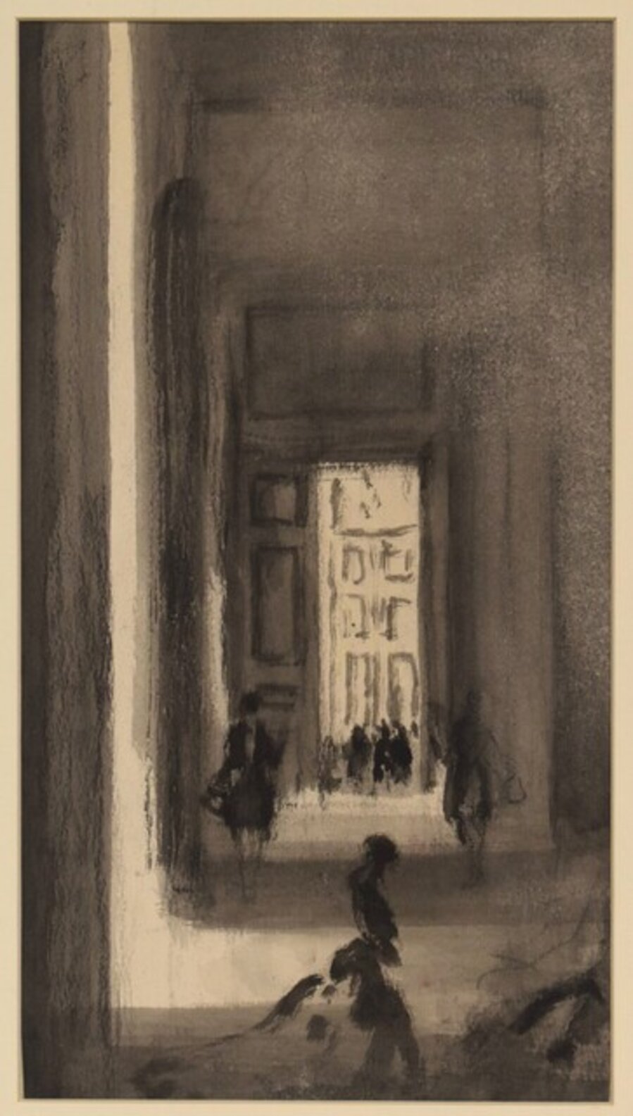 Interior Scene, the Louvre