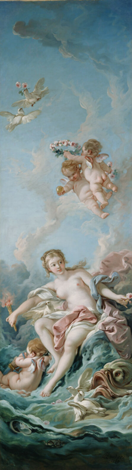 François Boucher, ‘Venus on the Waves’, 1769