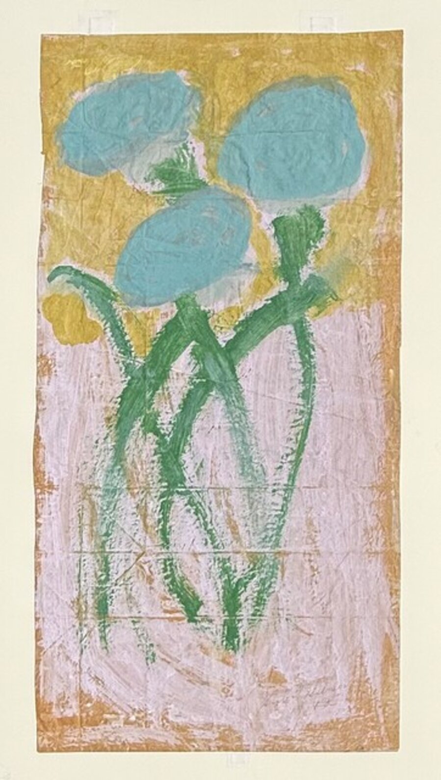 3 Blue Flowers