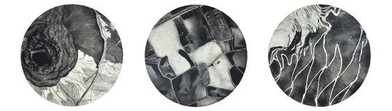 Nadiah Bamadhaj, ‘Sidoarjo Mud Lake, Indonesia; Huangu Salt Mine, China; and Carrara Marble Mine, Italy’, 2019