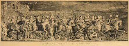 William Blake (1757-1827), ‘Chaucer's Canterbury Pilgrims’