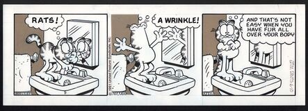 Jim Davis, ‘"Garfield" Original Daily Comic Strip 06-10-1991’, 1991