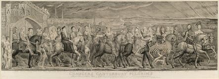 William Blake (1757-1827), ‘Chaucer’s Canterbury Pilgrims’, 1809-1810