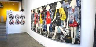“THE ART OF FASHION” Featuring JANE MAXWELL in the Main Gallery;  and PEDRO BONNIN in the Projects Space - New York, installation view