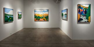 Jack Stuppin: Homage to the Hudson River School, installation view