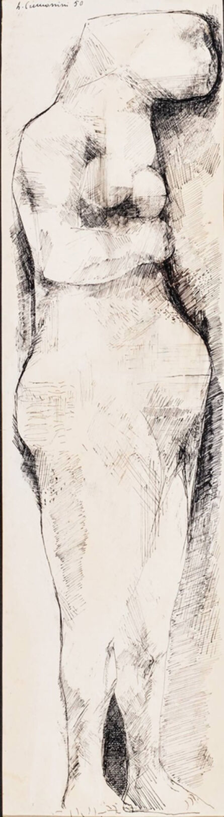 Leonardo Cremonini, ‘Pregnant woman’, 1950