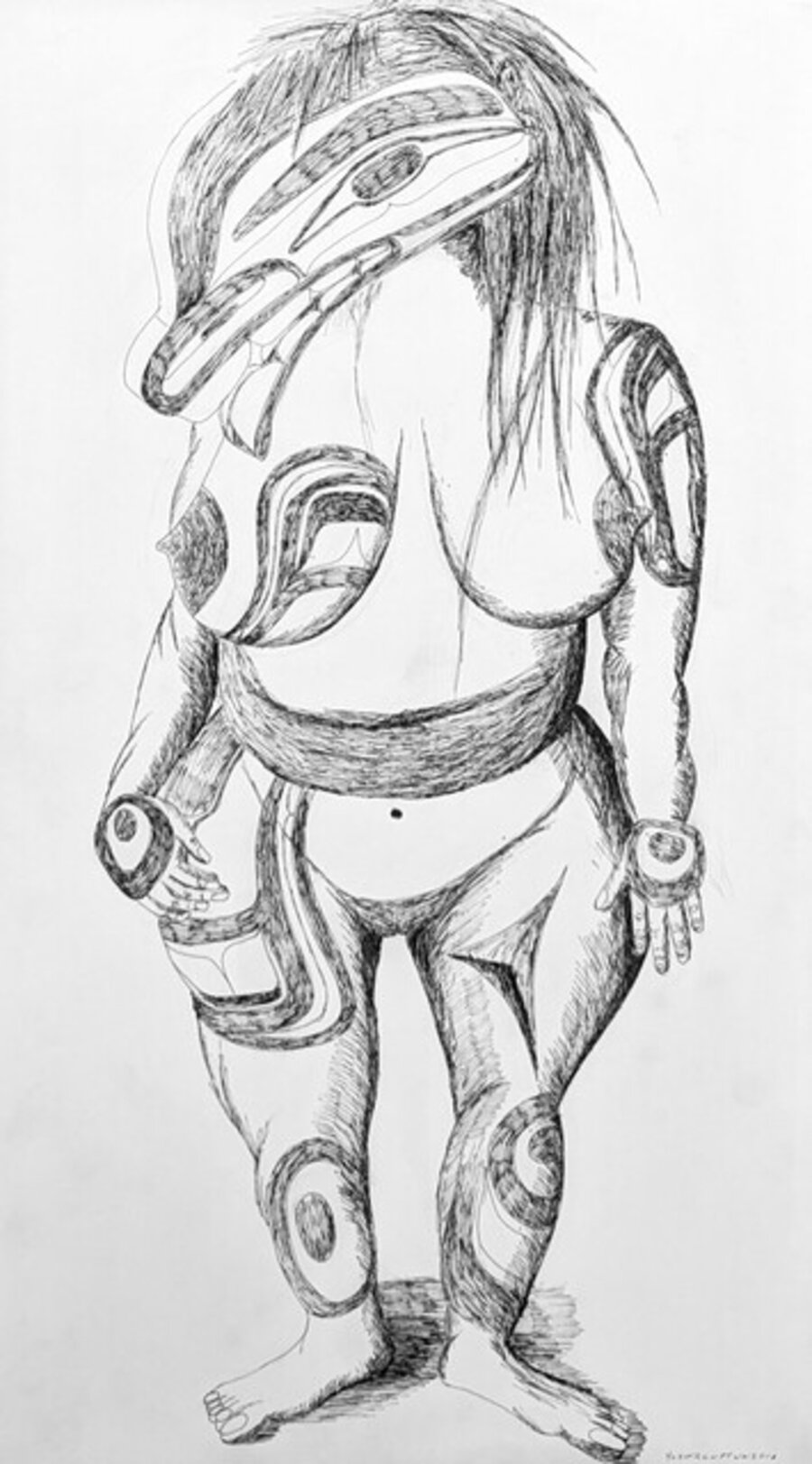 North West Coast Big Beautiful Woman