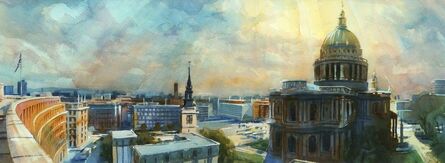 Alexander Creswell, ‘London City Skyline 1’